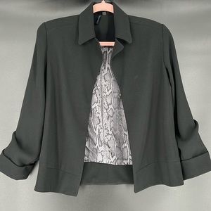 DRAMA‎ BLACK BLAZER MADE IN THE USA